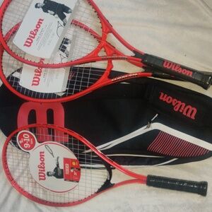 🎀Wilson🎀 tennis racquets and bag